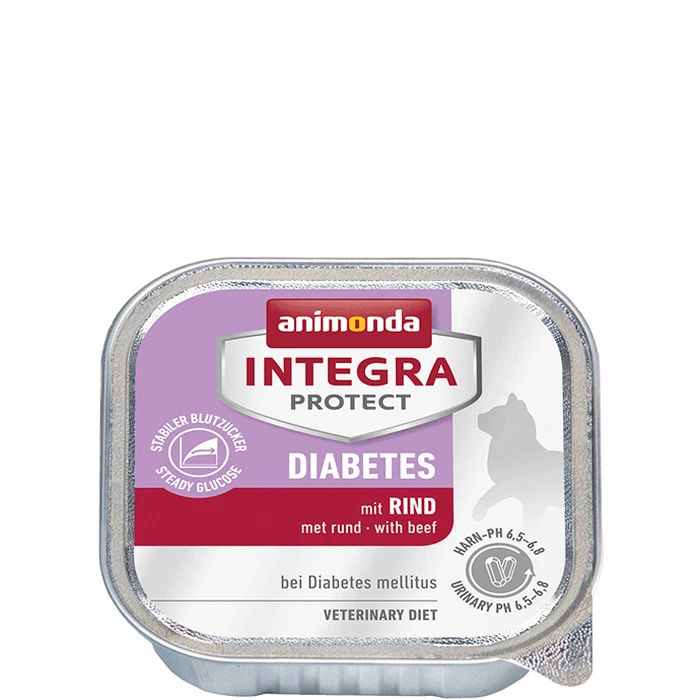 Υγρή Τροφή Γάτας ANIMONDA Integra Protect Diabetes flavour: beef - 100g