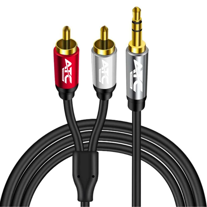 Καλώδιο Ήχου ATC HQ 3.5mm M/ 2 X RCA Cable 3m