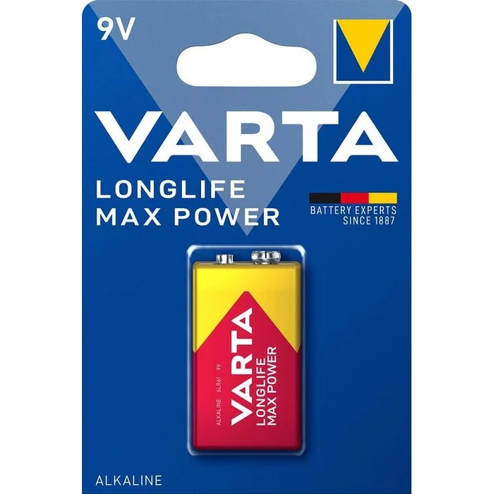 Default Varta Longlife Max 9V 6LR61 1 Pack