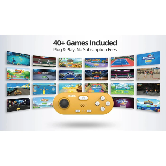Mecool KidzMove GM2 Ασύρματο Gamepad Κίτρινο