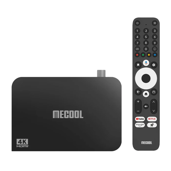 TV Box Mecool Kt2 με Δέκτη Dvb-T2, 4K, 2/32GB, Wifi, Google/Netflix Android 11