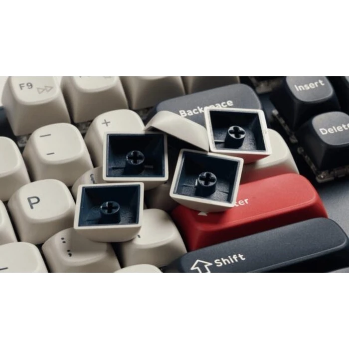 Keychron J5 KJ5-H4Z Ασύρματο Gaming Μηχανικό Πληκτρολόγιο Keychron Banana διακόπτες RGB 100% US Σκούρο Μπλε