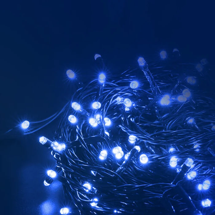 Modee Χριστουγεννιάτικα Λαμπάκια LED 200τμχ 20μ. Ψυχρό Λευκό (10000K) με Τροφοδοτικό - 40.004.0010
