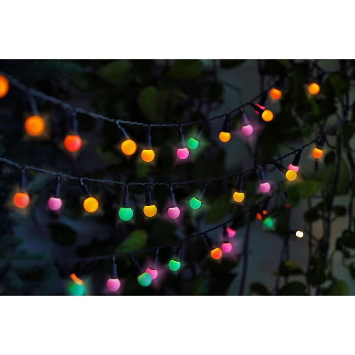 Modee Lighting LED Πολύχρωμη Ηλιακή Γιρλάντα 50db 7.9m