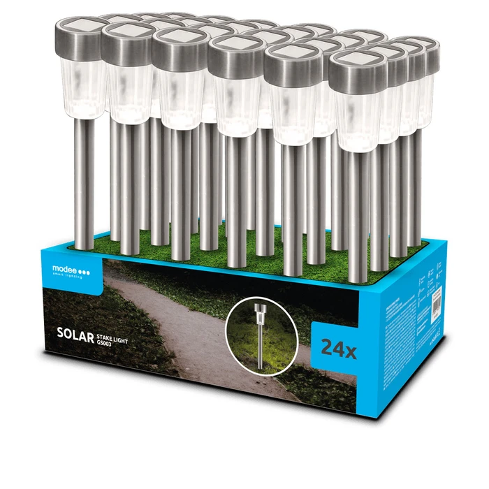 Modee Lighting Ηλιακό Φωτιστικό Κήπου GS003 31cm