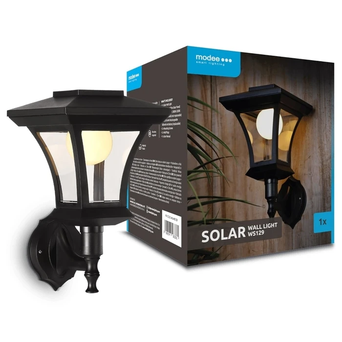 Modee Lighting LED Ηλιακό Φωτιστικό Τοίχου 15 lumen