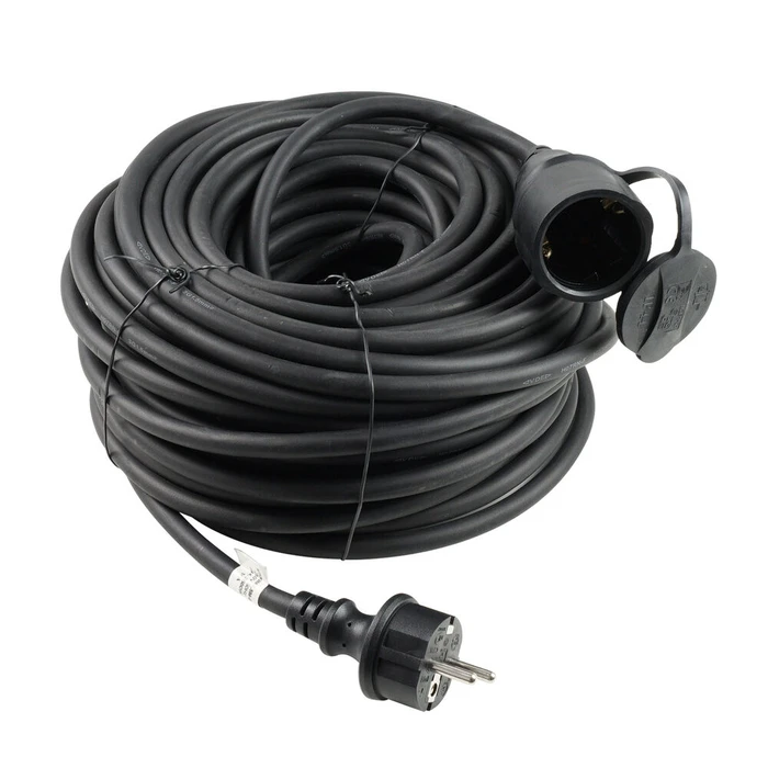 Technik Industrial Extension Cord 1 Way 3x1.5mm2 H07RN-F IP44 16A 30m