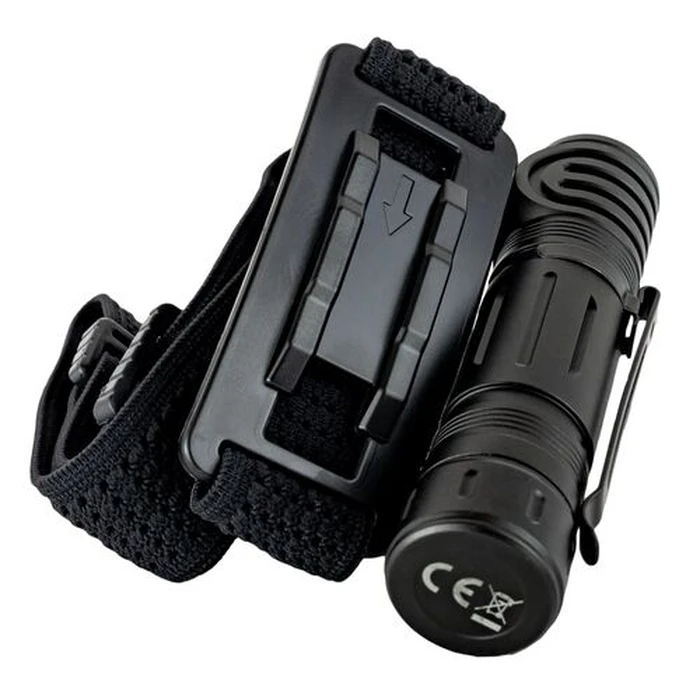 Handheld Flashlight Technik L10 with 1x18650 2200mAh Battery Osram P9 and USB C Cable 1000lm 1000lm