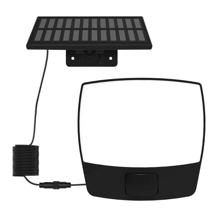 Modee Lighting Στεγανός Ηλιακός Προβολέας LED Ψυχρό Λευκό με Αισθητήρα Κίνησης και Φωτοκύτταρο IP44 ML-WS140