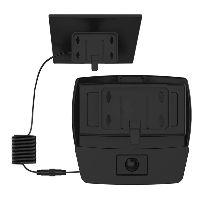 Modee Lighting Στεγανός Ηλιακός Προβολέας LED Ψυχρό Λευκό με Αισθητήρα Κίνησης και Φωτοκύτταρο IP44 ML-WS140