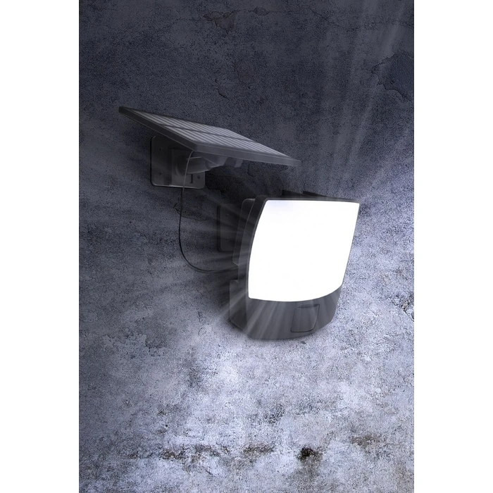 Modee Lighting Στεγανός Ηλιακός Προβολέας LED Ψυχρό Λευκό με Αισθητήρα Κίνησης και Φωτοκύτταρο IP44 ML-WS140