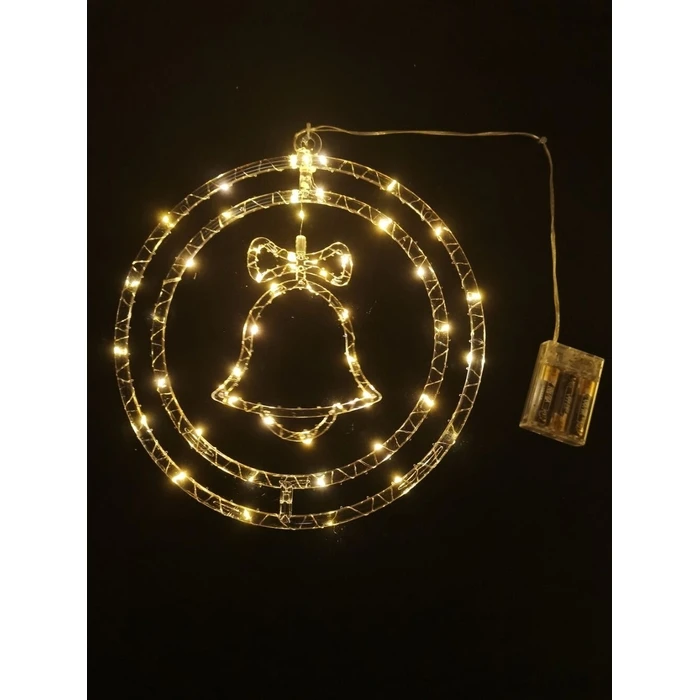 Modee Christmas LED Window Decoration Battery Powered (48 LED, 50 cm)