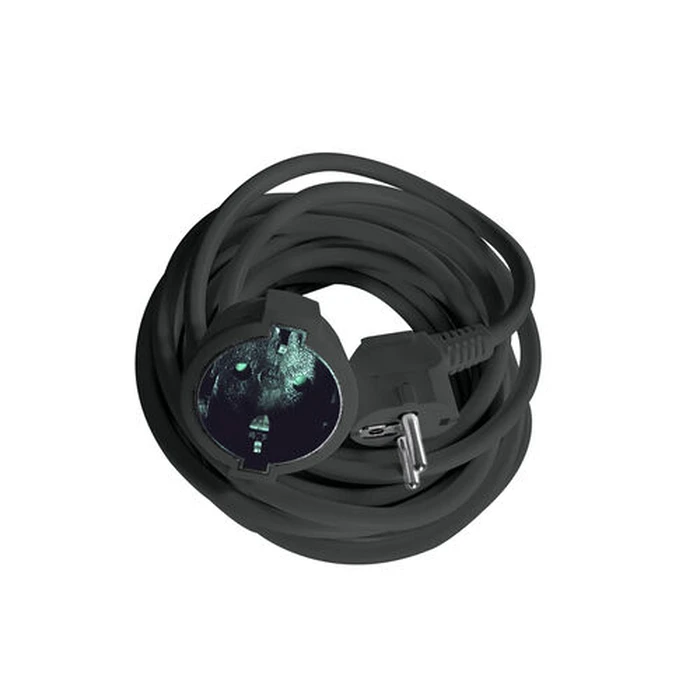 Technik Μπαλαντέζα Προέκτασης 1 Θέσης 3m 3×1,5 mm² 16A Μαύρο