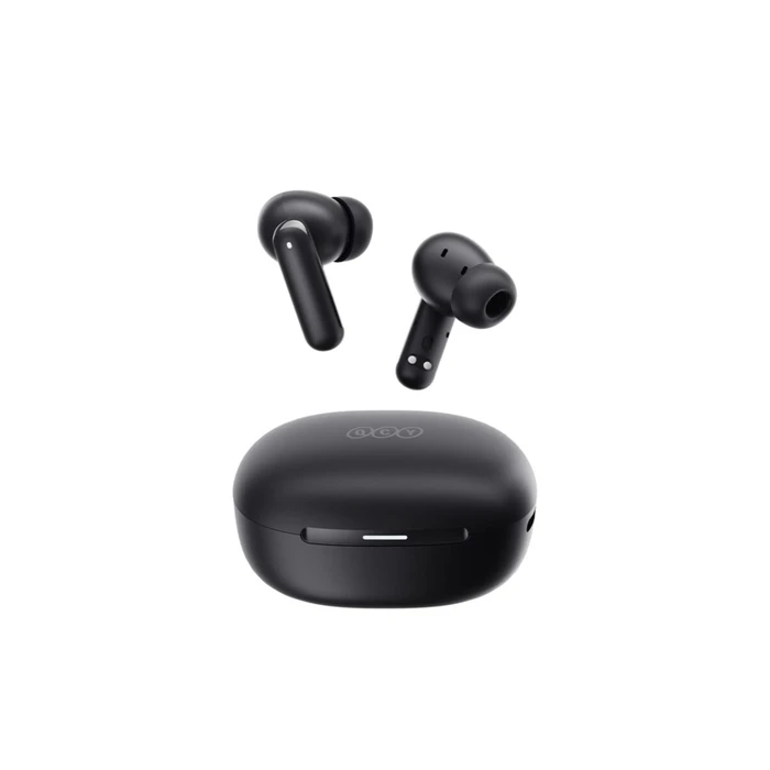Bluetooth Handsfree QCY Melobuds N30 (HT16) ANC Black - TWS w. & A.I. ENC