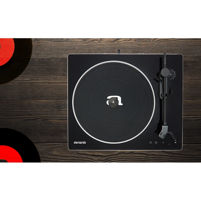 Πικάπ Aiwa PREMIUM BELT-DRIVE With PHONO PRE-AMP Black