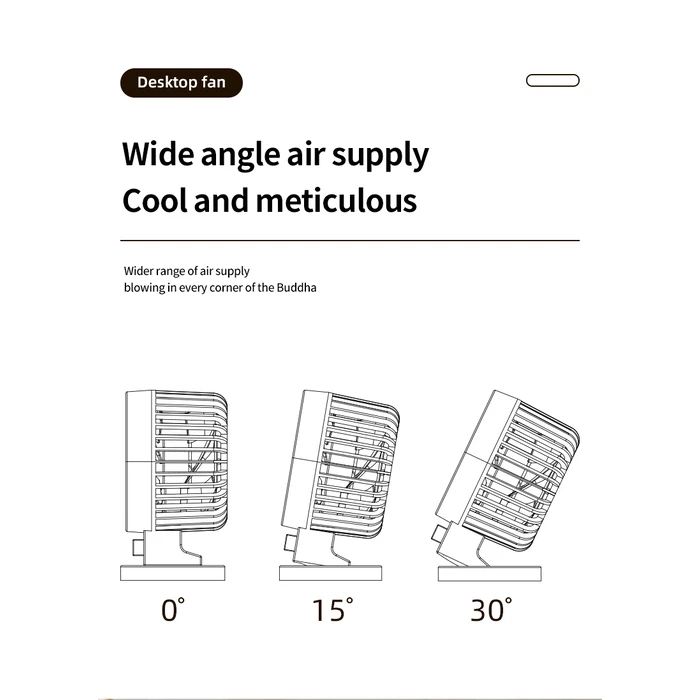 Desktop USB Dual Blade Fan XO MF82