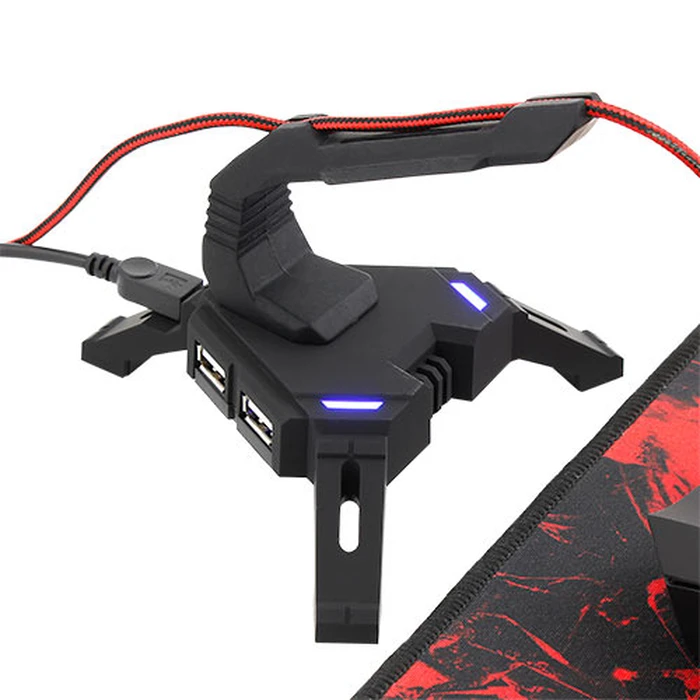 Αξεσουάρ Gaming White Shark MOUSEHOLDER and USB HUB SCORPION