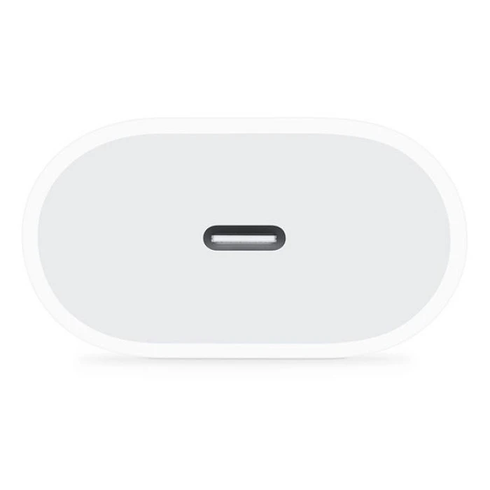 Φορτιστής Πρίζας Apple MHJE3ZM/A, USB Type-C, 20W, λευκός