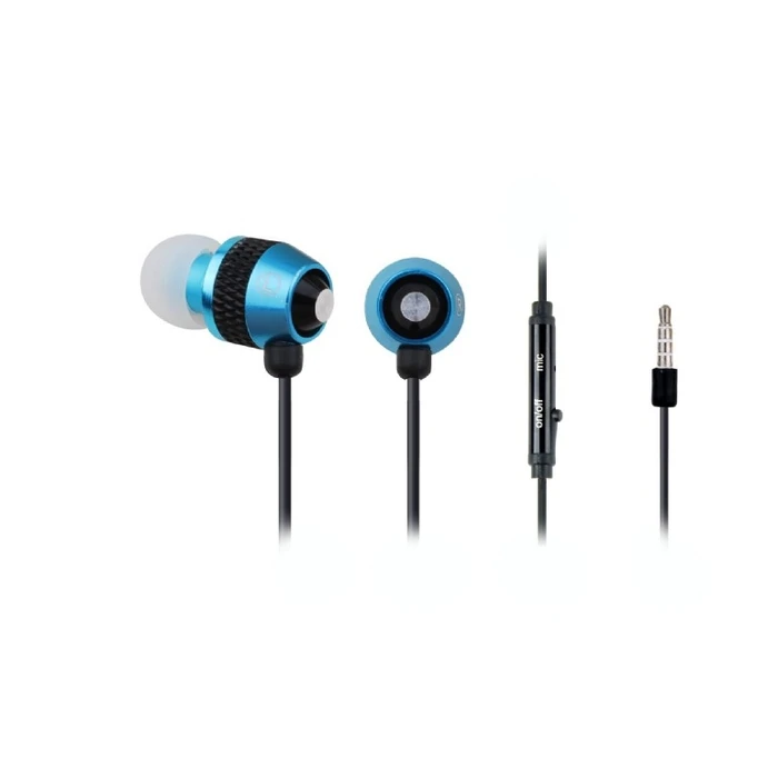 Handsfree Ακουστικά Gembird METAL EARPHONES With Microphone