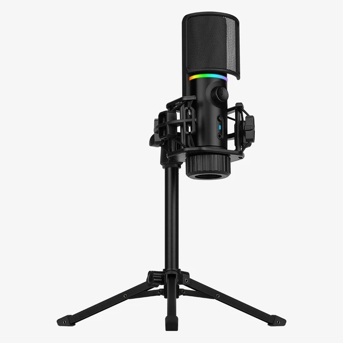Μικρόφωνο Υπολογιστή Streamplify MIC RGB USB-A, Black - incl. Tripod