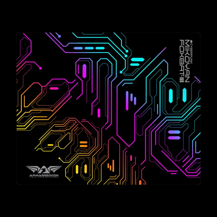 Gaming Ποντίκι Armaggeddon 2.4G Wireless Rgb 10000 Cpi Mikoyan Foxbat-Iii Cyberpunk Black