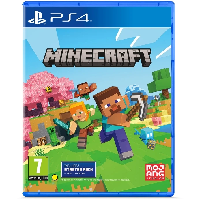 PS4 Minecraft - Starter Collection English Pack / Pegi