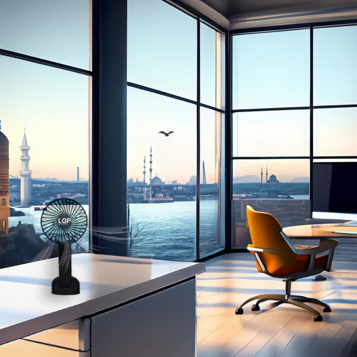 Ανεμιστήρας Χειρός Lgp Black