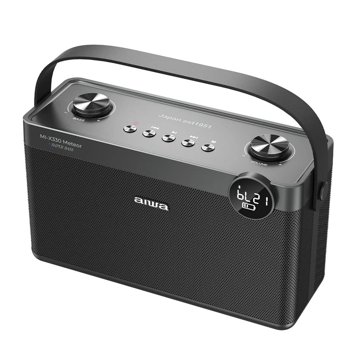 Φορητό Ηχείο Bluetooth Aiwa BT5.0 METEOR Black