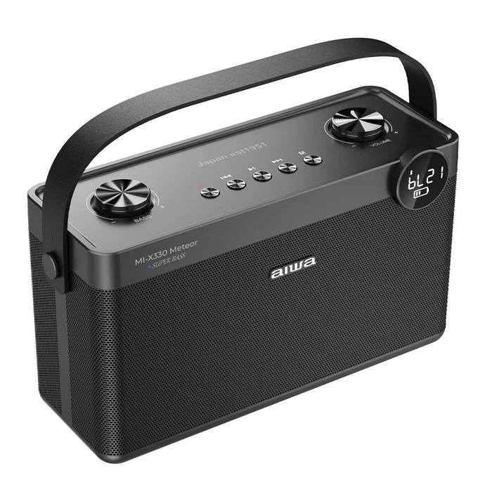 Φορητό Ηχείο Bluetooth Aiwa BT5.0 METEOR Black