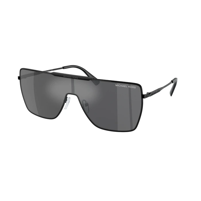 Michael Kors Snowmass Men's Sunglasses Metal Frame Black / Grey Lenses MK1152-10056G