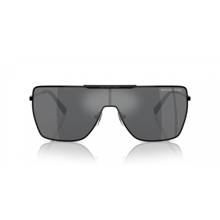 Michael Kors Snowmass Men's Sunglasses Metal Frame Black / Grey Lenses MK1152-10056G