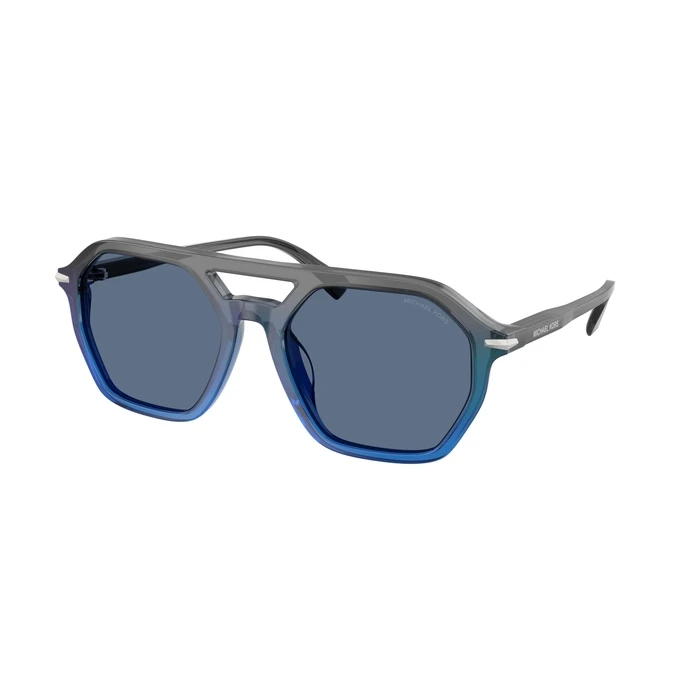 Michael Kors Jackson Hole MK2251U Men's Sunglasses 57/19/145 – Grey Frame, Blue Lenses