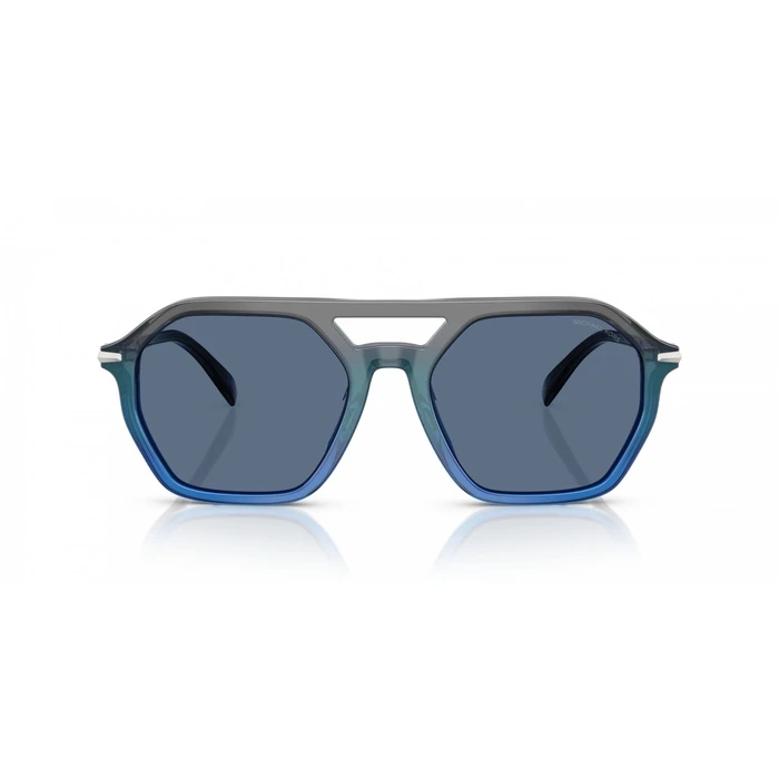 Michael Kors Jackson Hole MK2251U Men's Sunglasses 57/19/145 – Grey Frame, Blue Lenses