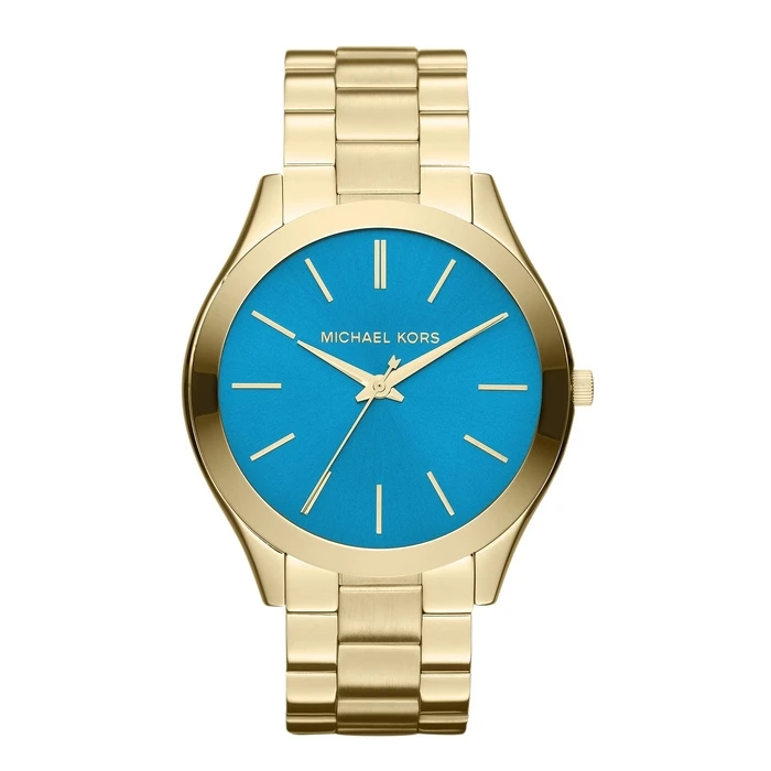 Γυναικείο Ρολόι Michael Kors Mk3265 (41mm) Μεταλλικό Μπρασελέ Χρυσό