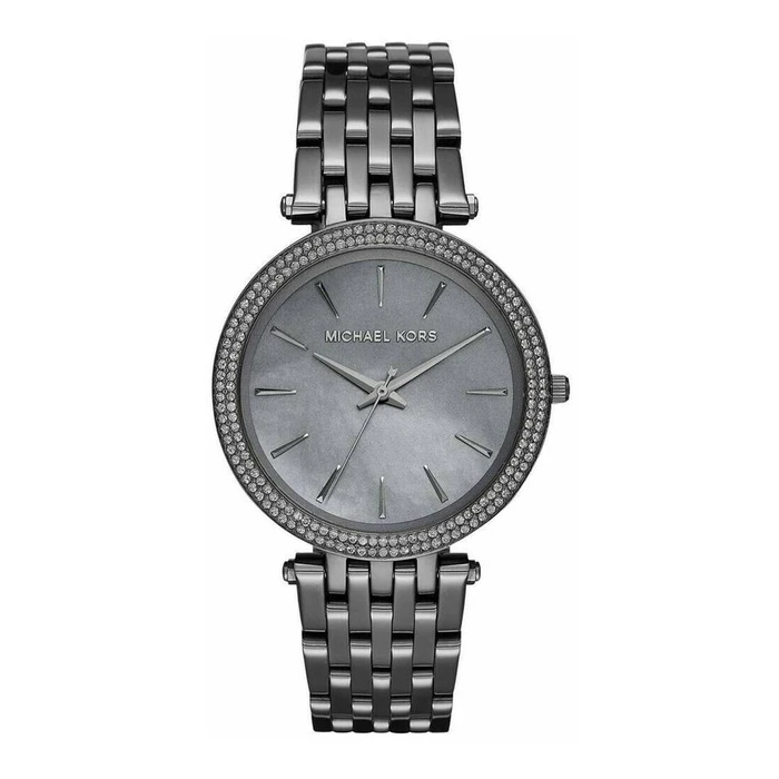 Γυναικείο Ρολόι Michael Kors Mk3433 (39mm) Μεταλλικό Μπρασελέ Ασημί