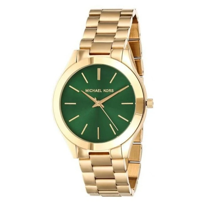Γυναικείο Ρολόι Michael Kors Mk3435 (42mm) Μεταλλικό Μπρασελέ Χρυσό