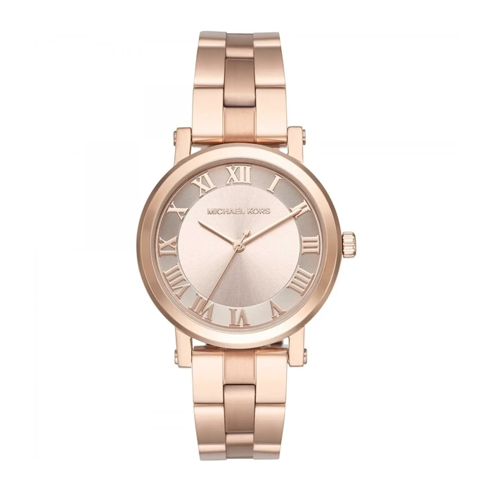 Γυναικείο Ρολόι Michael Kors Mk3561 (38mm) Μεταλλικό Μπρασελέ Ροζ Χρυσό