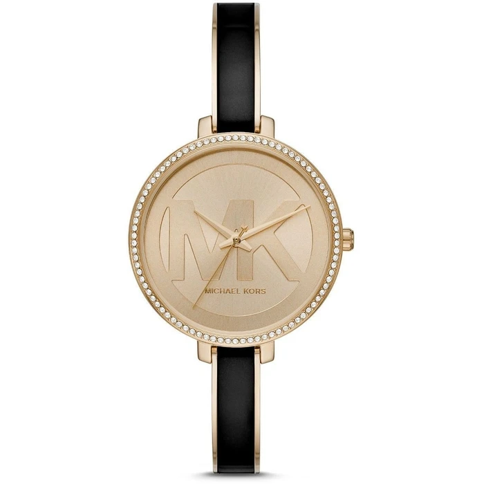 Γυναικείο Ρολόι Michael Kors Mk4544 (36 mm) Μεταλλικό Μπρασελέ Μαύρο