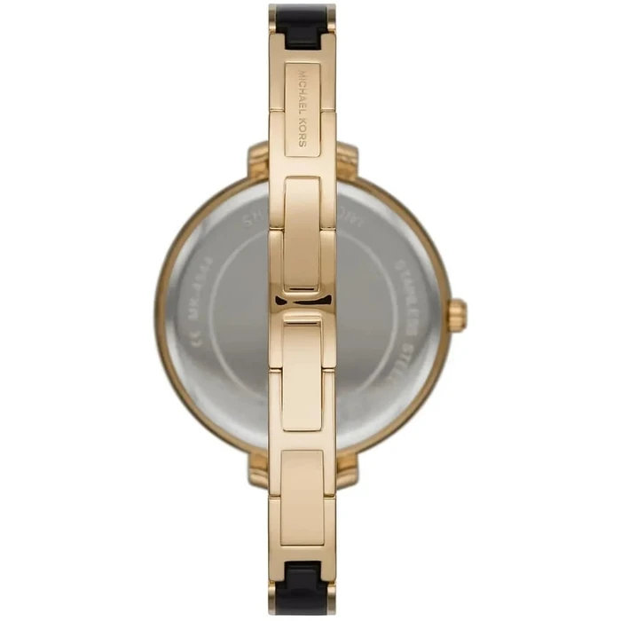 Γυναικείο Ρολόι Michael Kors Mk4544 (36 mm) Μεταλλικό Μπρασελέ Μαύρο