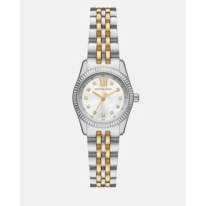 Michael Kors Lexington Women's Analog Quartz Watch 26mm MK4740 - Stainless Steel Silver