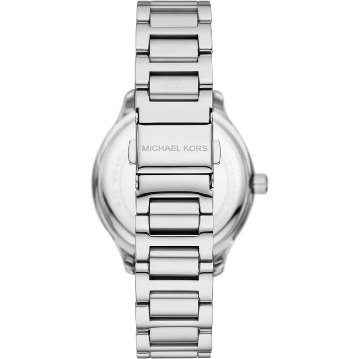 Ανδρικό Ρολόι Michael Kors Mk4807 (38mm) Μεταλλικό Μπρασελέ Ασημί