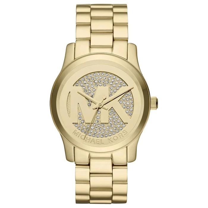 Γυναικείο Ρολόι Michael Kors Mk5852 (38mm) Μεταλλικό Μπρασελέ Χρυσό