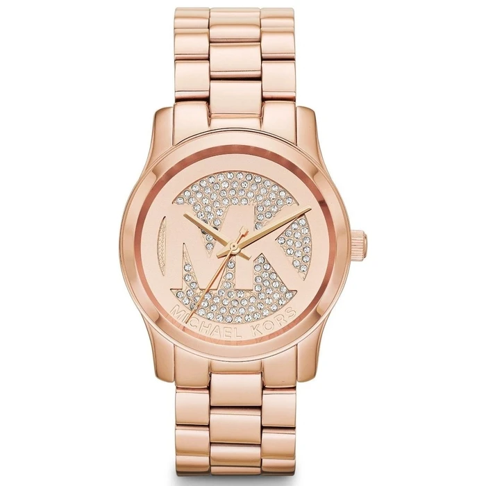 Γυναικείο Ρολόι Michael Kors Mk5853 (38mm) Μεταλλικό Μπρασελέ Ροζ