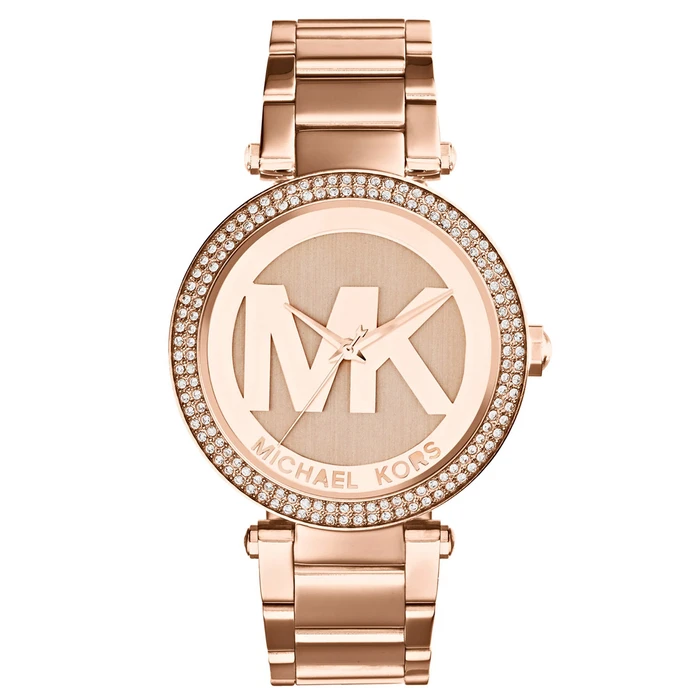 Γυναικείο Ρολόι Michael Kors Mk5865 (39mm) Μεταλλικό Μπρασελέ Ροζ Χρυσό