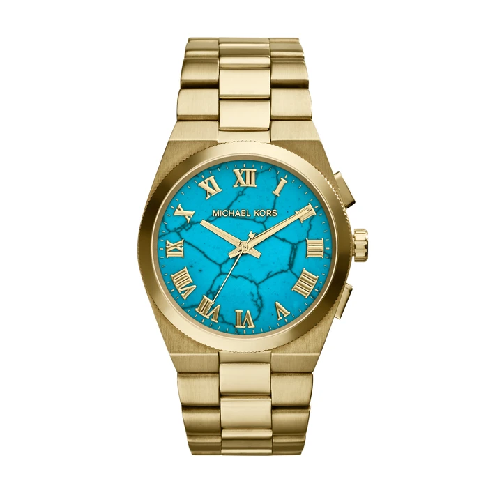 Γυναικείο Ρολόι Michael Kors Mk5894 (24mm) Μεταλλικό Μπρασελέ Χρυσό