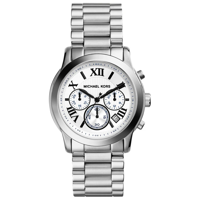 Γυναικείο Ρολόι Michael Kors Mk5928 (40mm) Μεταλλικό Μπρασελέ Ασημί