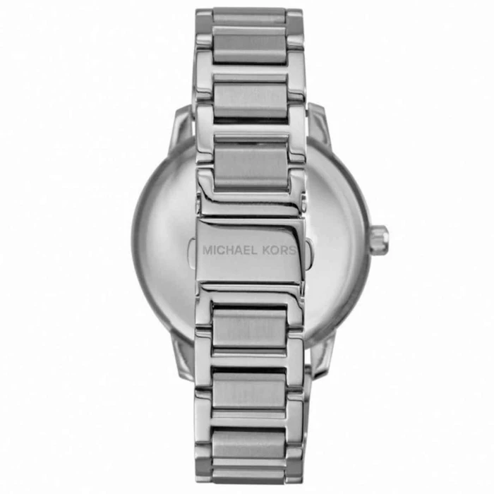 Γυναικείο Ρολόι Michael Kors Mk5996 (42mm) Μεταλλικό Μπρασελέ Ασημί