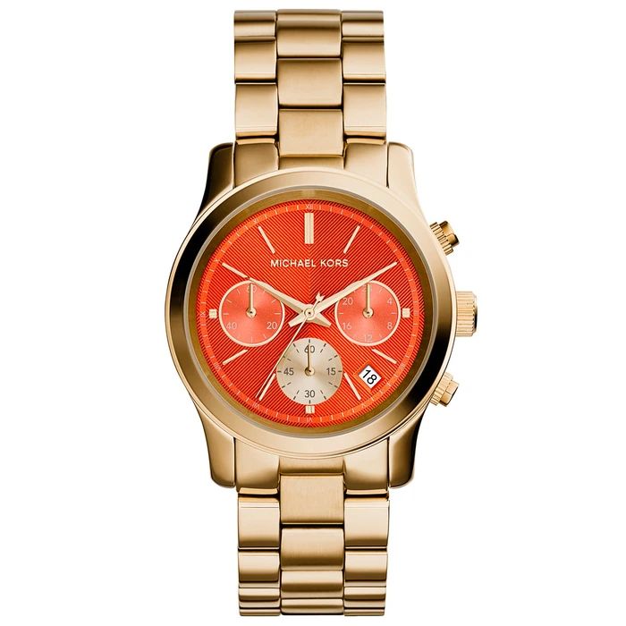 Γυναικείο Ρολόι Michael Kors Mk6162 (38mm) Μεταλλικό Μπρασελέ Χρυσό