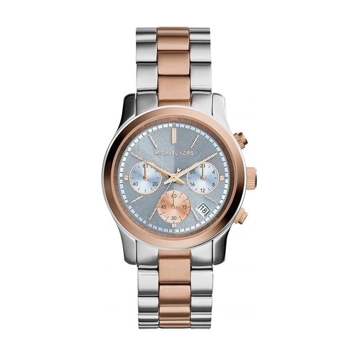 Γυναικείο Ρολόι Michael Kors Mk6166 (38mm) Μεταλλικό Μπρασελέ Ασημί