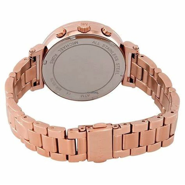 Γυναικείο Ρολόι Michael Kors Mk6576 (39mm) Μεταλλικό Μπρασελέ Ροζ